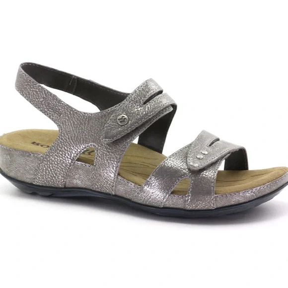 Romika Fidschi 43 Dress Sandal Silver Size 38 - Picture 8 of 12